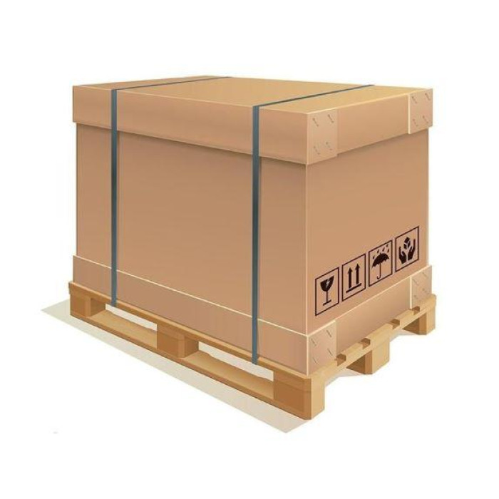 Лента упаковочная полипропиленовая 12 мм х 0,6 мм, 2,5 км, серый цвет