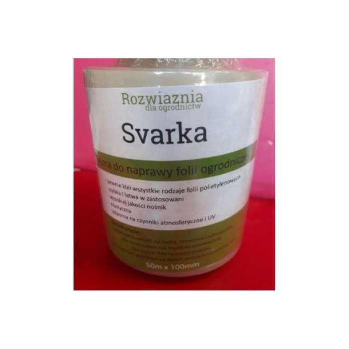 Скотч для ремонта тепличной пленки Svarka 10 см, 50 м, 100 мкм