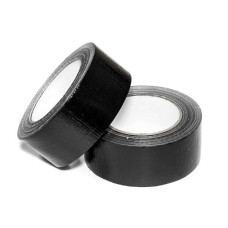 Скотч армированный черный 48 мм × 50 м, 160 мкм