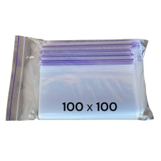 Пакеты струна с замком Zip-Lock - 100 × 100 мм