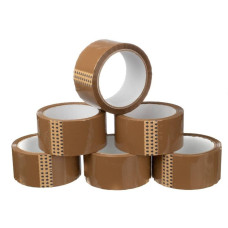 Скотч упаковочный коричневый 48 мм х 66 м