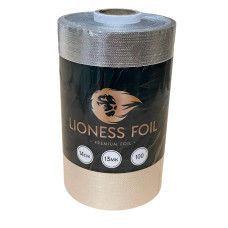 Фольга с тиснением для мелирования волос 14см,100м,13мкм