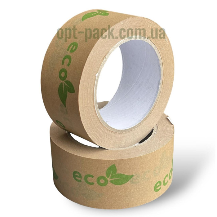 Скотч крафтовый бумажный 48 мм х 50 м ECO