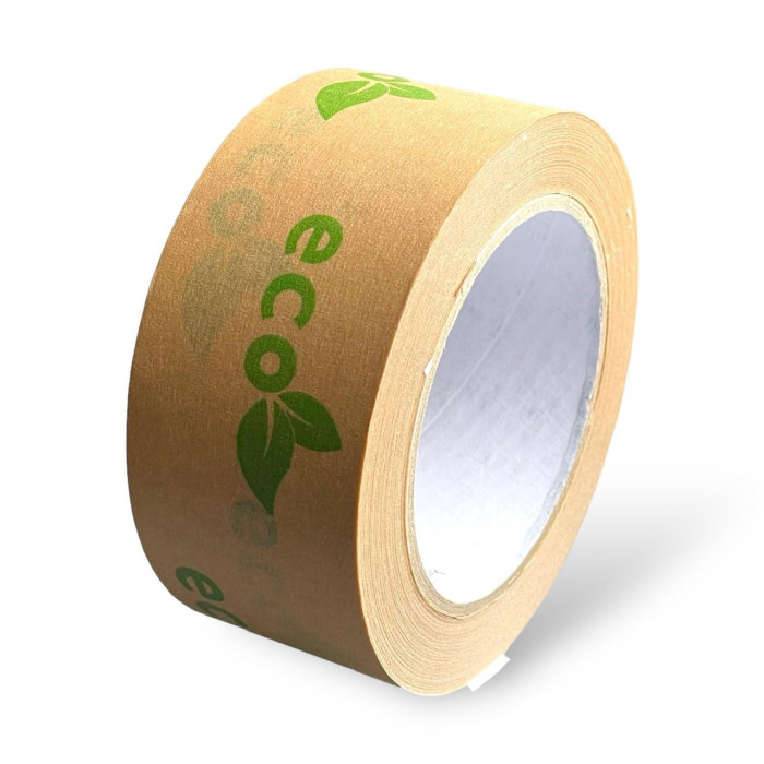 Скотч крафтовый бумажный 48 мм х 50 м ECO