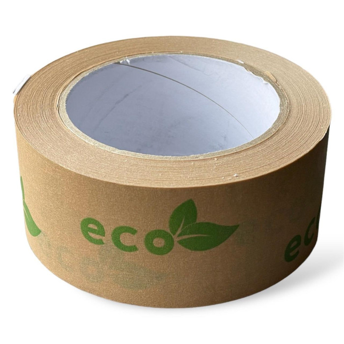 Скотч крафтовый бумажный 48 мм х 50 м ECO