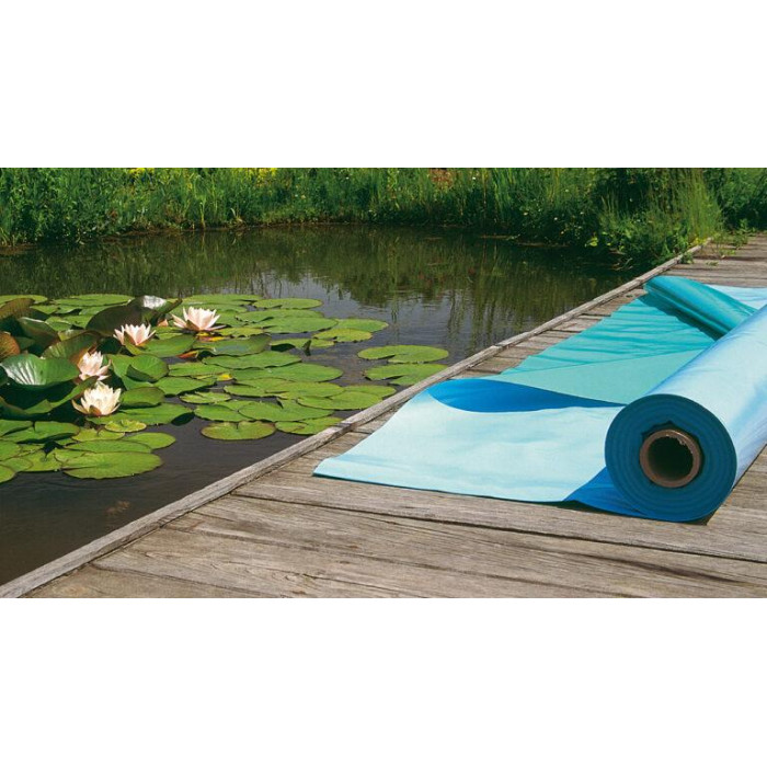 Пленка для прудов и водоемов Marma Akwen 6×25 м, двусторонняя сине-зеленая