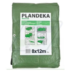 Тент брезентовий Пландека захисний Тарпаулін (110g/m2) 8x12м Wimar Польща