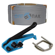 Комплект для обвязки грузов и паллет полипропиленовой лентой 19 мм до 1500 кг