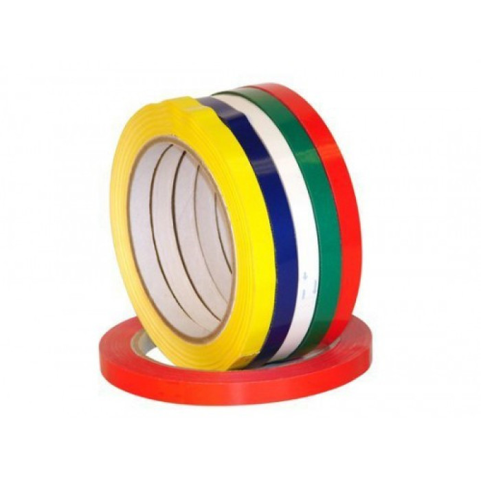 Лента клейкая для клипсаторов 9 мм х 66м, белая