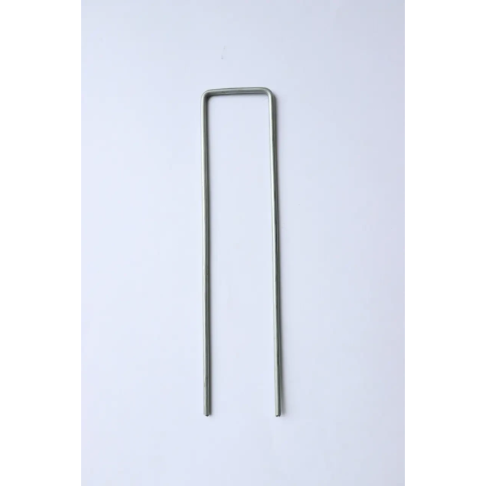 Колышек садовый для крепления агроволокна шпилька "U" 3/15 см, 100 шт