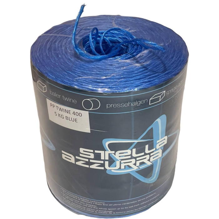 Шпагат полипропиленовый Stella Azzurra PP400 Италия Оригинал, диаметр 3мм