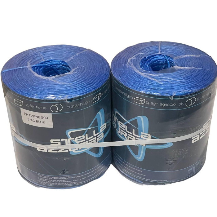 Шпагат полипропиленовый Stella Azzurra PP500, Ø 2 мм — Италия (оригинал)