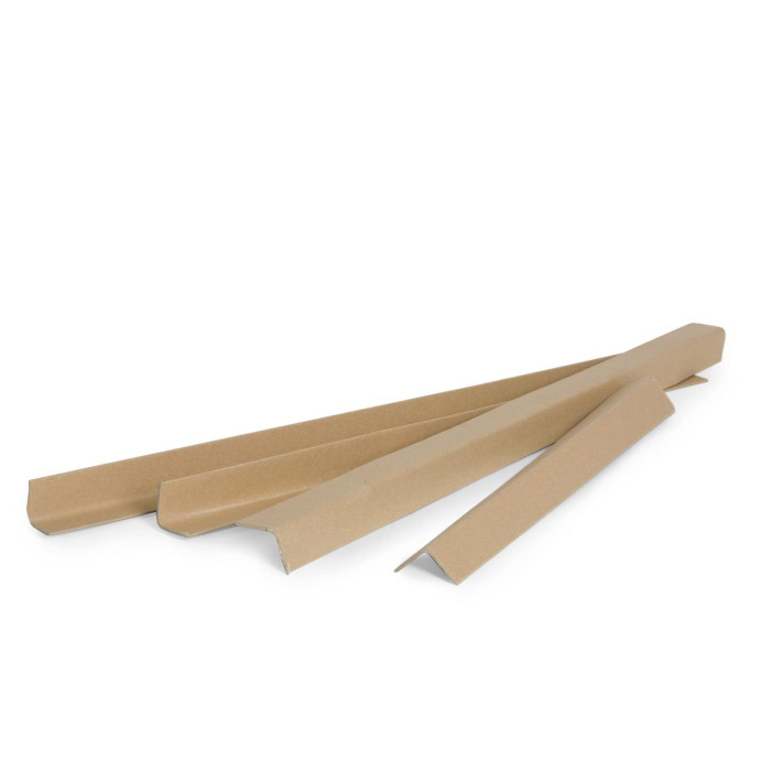 Картонный защитный уголок 4 мм x 45 x 45 мм, длина 2 м