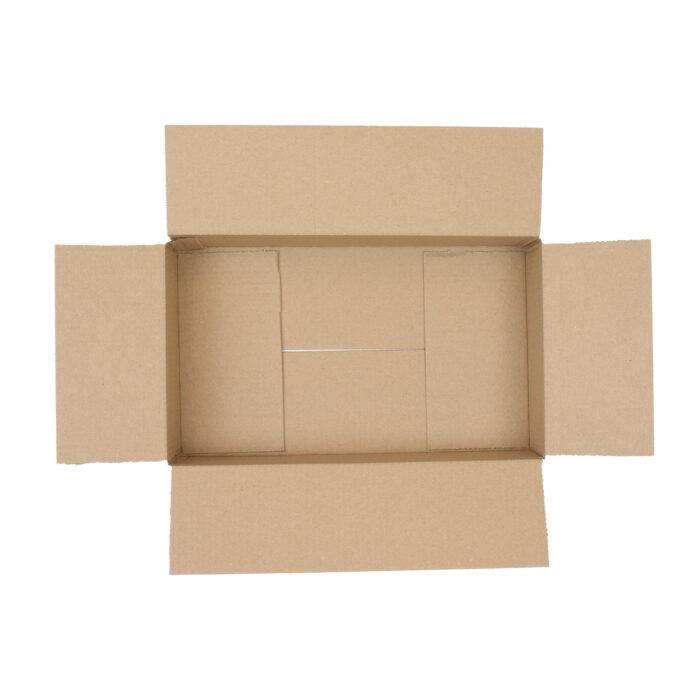Картонная коробка 2 кг, 340×240×100 мм, четырехклапанная