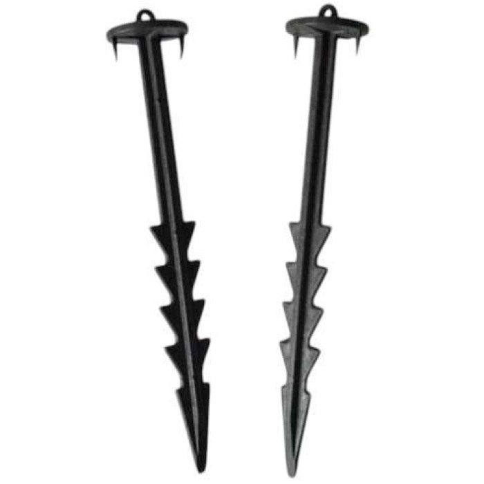 Садовые колышки 17 см для крепления агроволокна, геотекстиля, 1000 шт