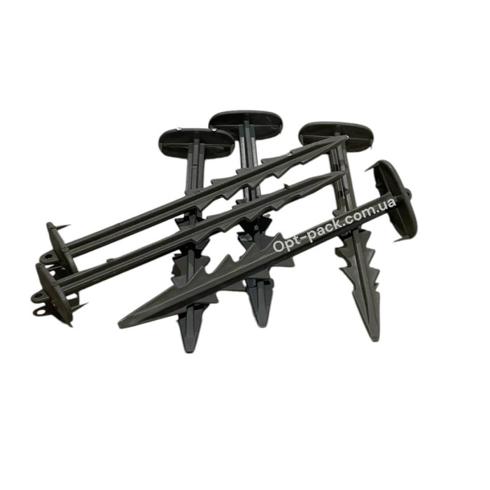 Садовые колышки 17 см для крепления агроволокна, геотекстиля, 1000 шт