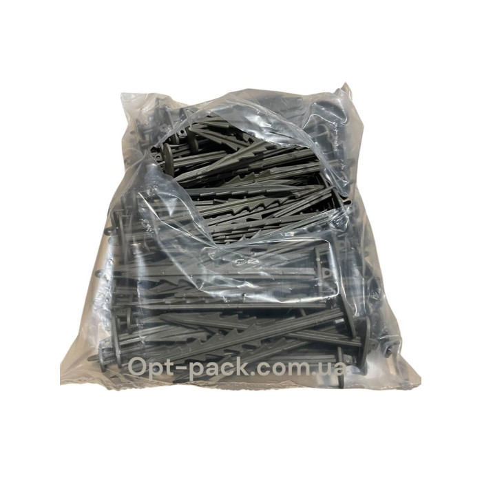 Садовые колышки 17 см для крепления агроволокна, геотекстиля, 1000 шт