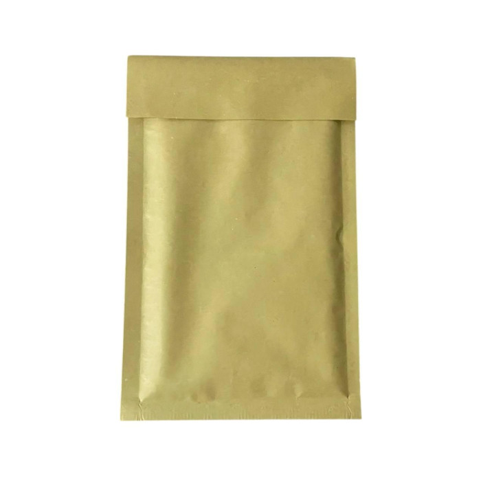 Бандерольный конверт №12 120×210 мм с пупырками, коричневый