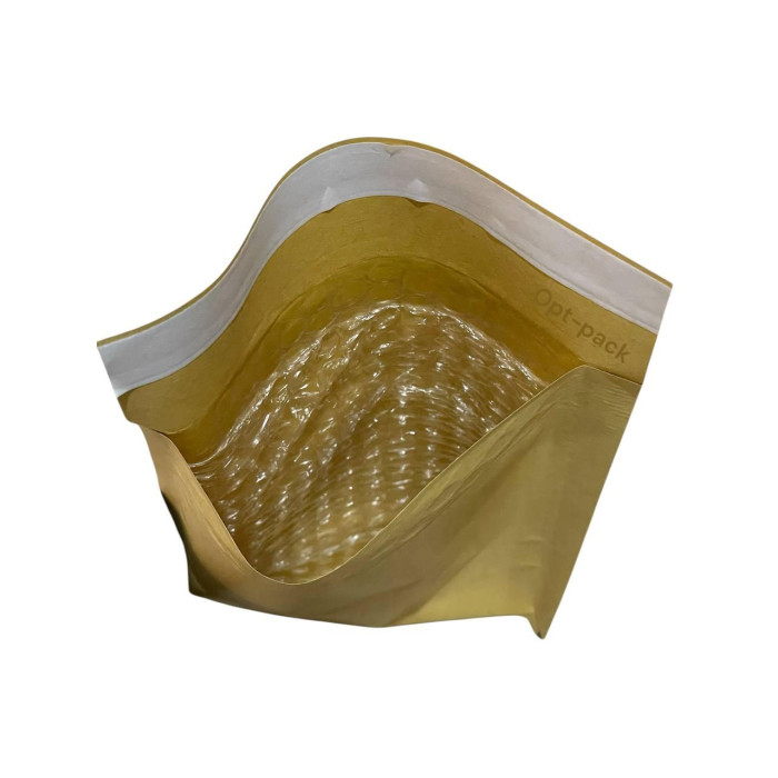 Бандерольный конверт №13 150×210 мм с пузырьковой пленкой, коричневый