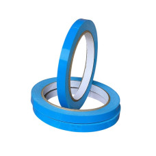 Лента каучуковая ПВХ для клипсаторов 9×66 мм, синяя — купить оптом и в розницу