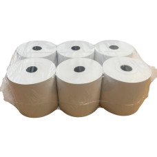 Кассовая лента 57 мм x 60 м, термобумага для чекового принтера