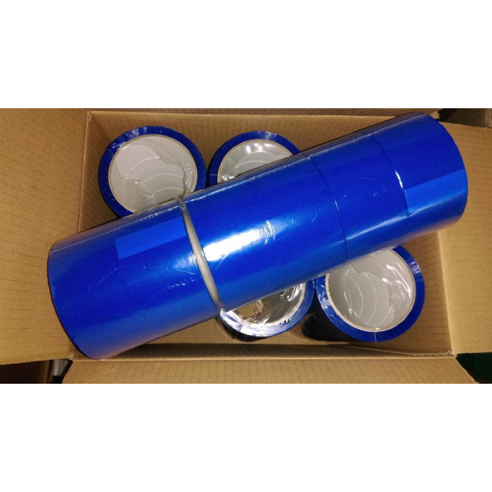 Скотч упаковочный синий 48 мм х 66 м