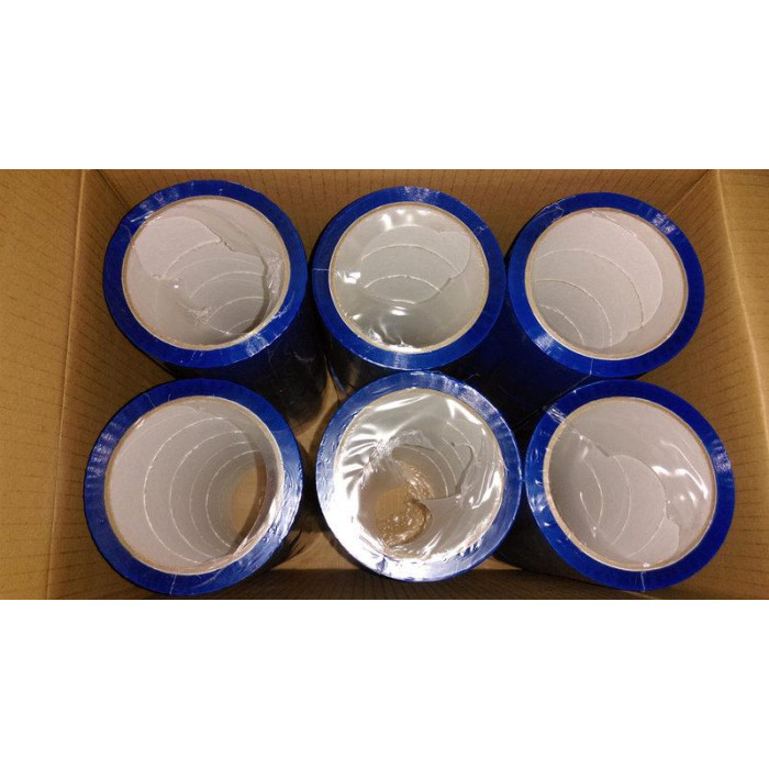 Скотч упаковочный синий 48 мм х 66 м